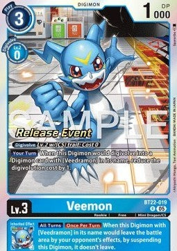 Veemon (BT22-019) BT-22P Alternative Art Englisch