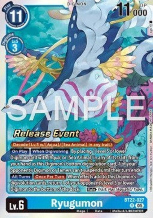 Ryugumon (BT22-027) BT-22P Alternative Art Englisch