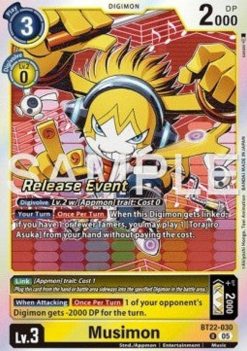 Musimon (BT22-030) BT-22P Alternative Art Englisch