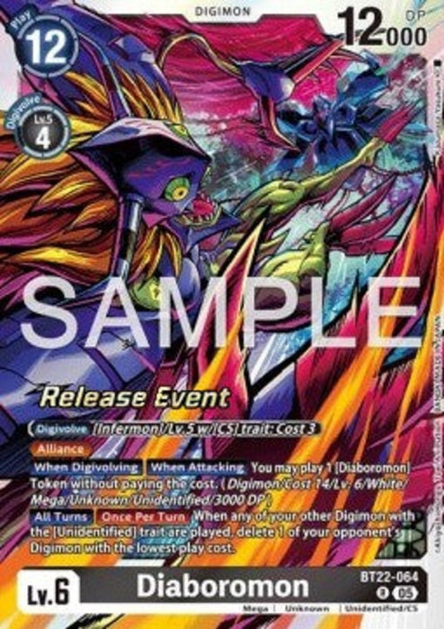 Diaboromon (BT22-064) BT-22P Alternative Art Englisch