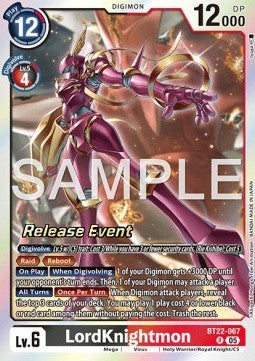 LordKnightmon (BT22-067) BT-22P Alternative Art Englisch