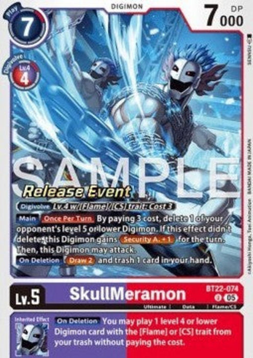 SkullMeramon (BT22-074) BT-22P Alternative Art Englisch