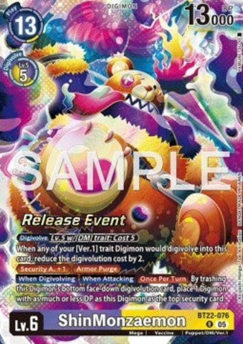 ShinMonzaemon (BT22-076) BT-22P Alternative Art Englisch