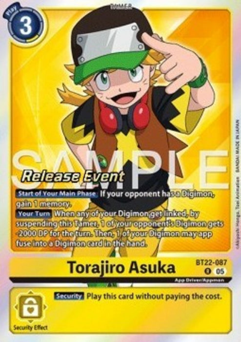 Torajiro Asuka (BT22-087) BT-22P Alternative Art Englisch