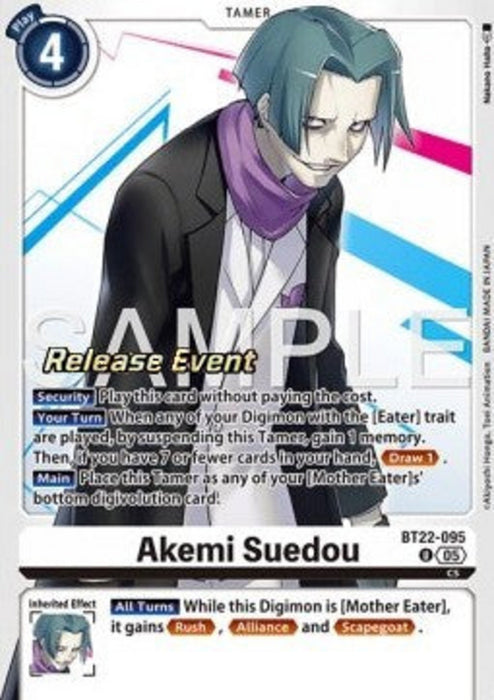 Akemi Suedou (BT22-095) BT-22P Alternative Art Englisch