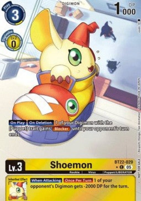 Shoemon (BT22-029) BT-22P Alternative Art Englisch