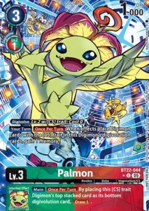 Palmon (BT22-044) (V.2) BT-22P Alternative Art Englisch