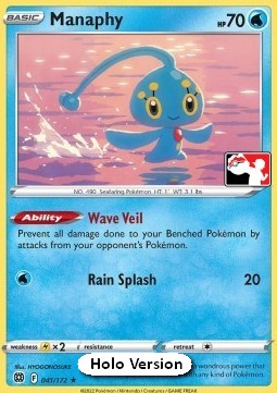 Manaphy PPS3-BRS 041 Prize Pack Series Deutsch