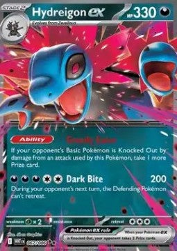 Hydreigon ex WHT-067 Double Rare Englisch