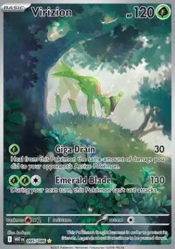 Virizion WHT-095 Illustration Rare Englisch