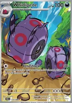 Whirlipede BLK-133 Illustration Rare Englisch