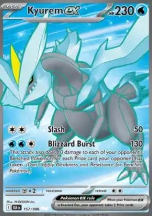 Kyurem ex BLK-157 Ultra Rare Deutsch
