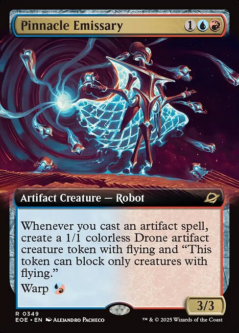 Pinnacle Emissary XEOE-349 Rare Englisch