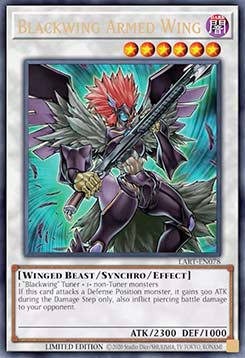 Blackwing Armed Wing LART-FR078 Ultra Rare Französisch