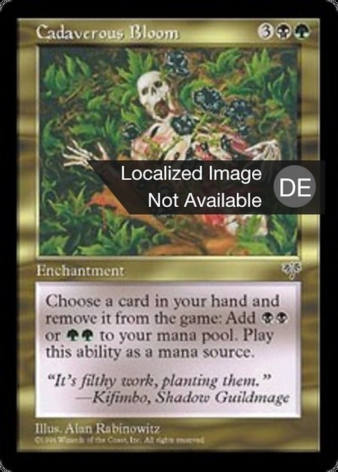 Magic: Cadaverous Bloom