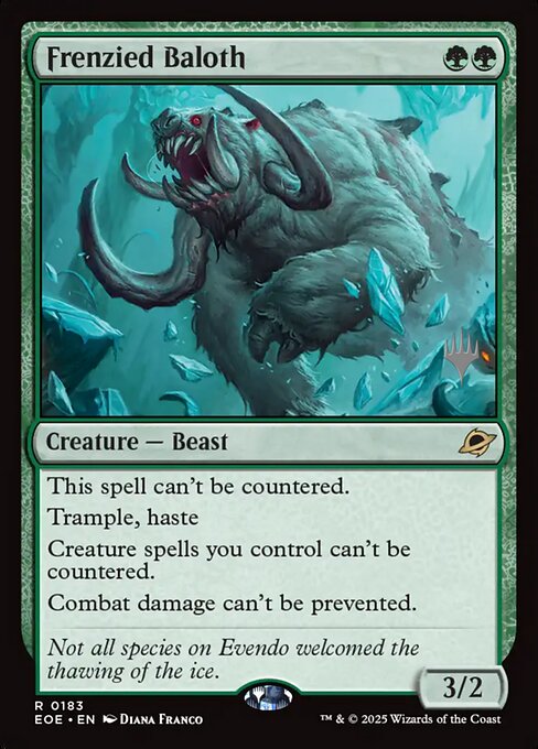 Frenzied Baloth (V.2) PEOE-183 Rare Englisch