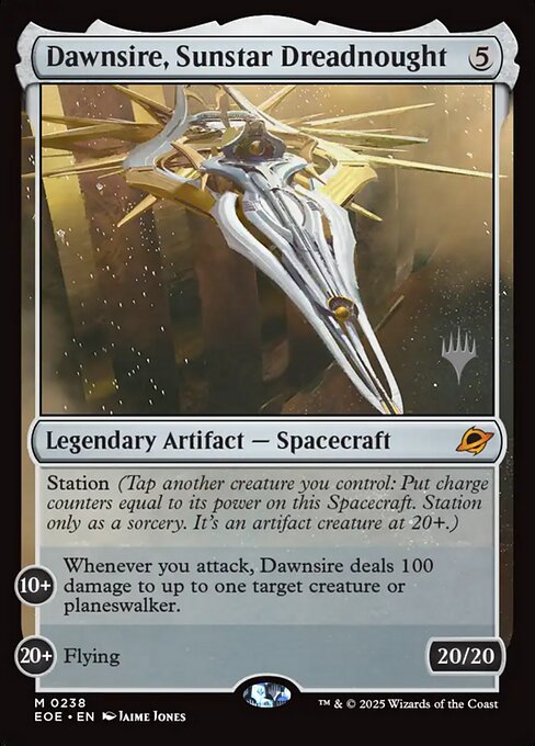 Dawnsire, Sunstar Dreadnought (V.2) PEOE-238 Mythic Englisch