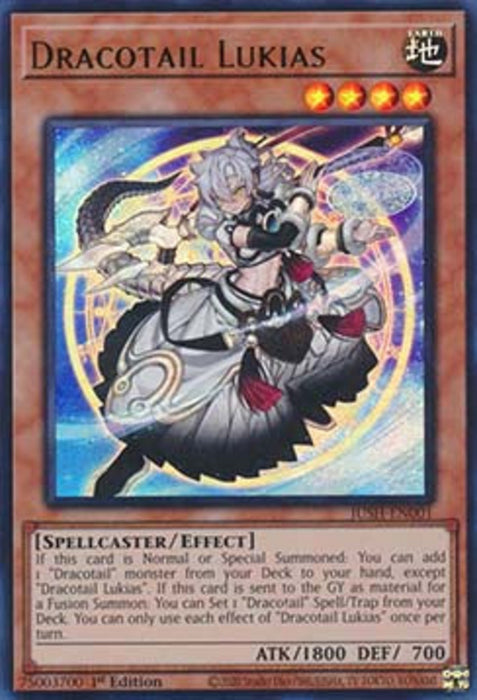 Dracotail Lukias (V.1) JUSH-EN001 Ultra Rare Englisch