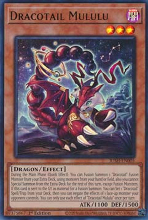 Dracotail Mululu JUSH-EN005 Ultra Rare Englisch