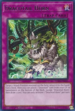 Dracotail Horn JUSH-EN010 Rare Englisch