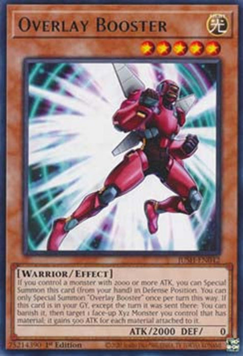 Overlay Booster JUSH-EN042 Rare Englisch