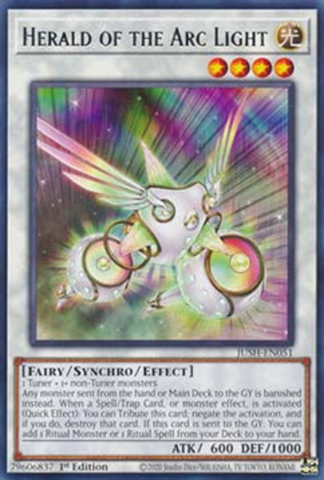 Herald of the Arc Light JUSH-EN051 Rare Englisch