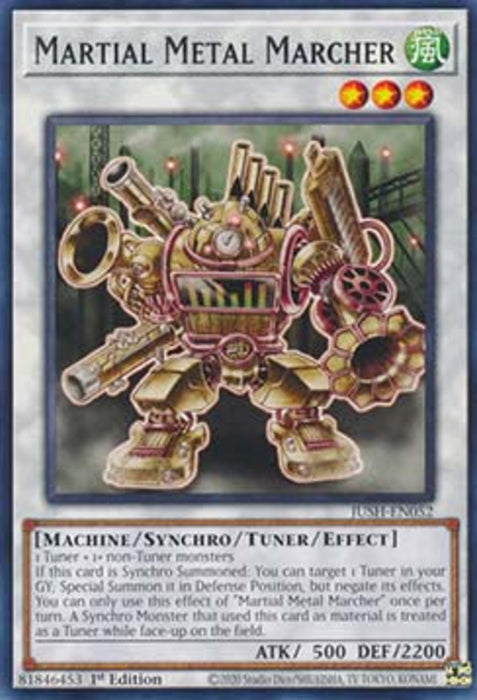 Martial Metal Marcher JUSH-EN052 Rare Englisch
