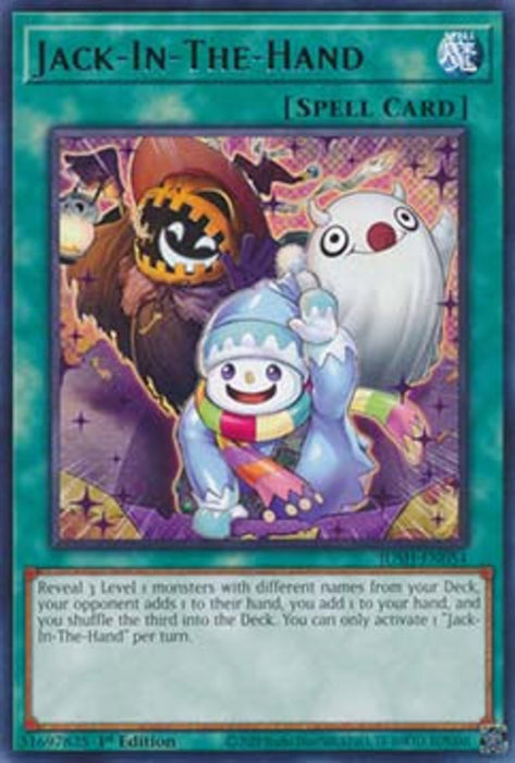 Jack-In-The-Hand JUSH-EN054 Rare Englisch