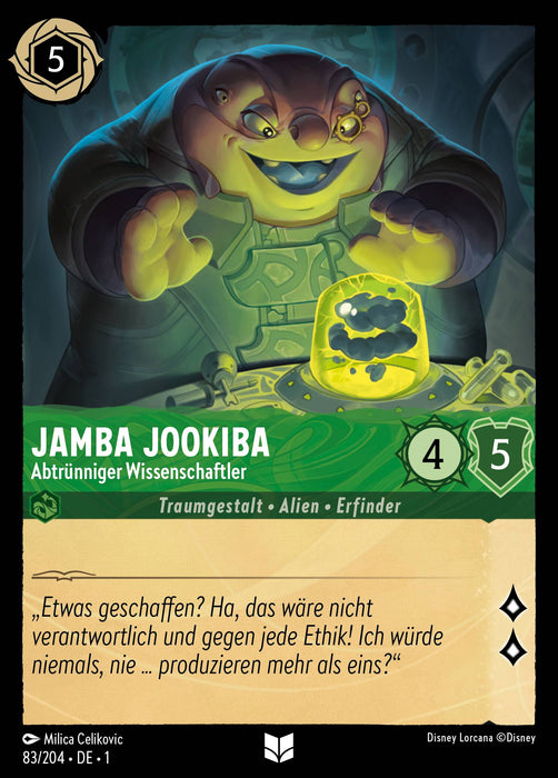 Jamba Jookiba - Abtrünniger Wissenschaftler 1TFC-083 Uncommon Deutsch