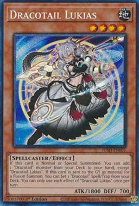 Dracotail Lukias (V.2) JUSH-EN001 Collectors Rare Englisch