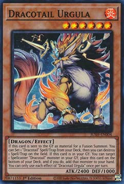 Dracotail Urgula (V.2) JUSH-EN004 Super Rare Englisch