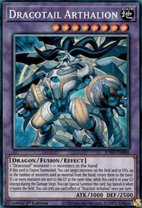 Dracotail Arthalion (V.2) JUSH-EN006 Collectors Rare Englisch