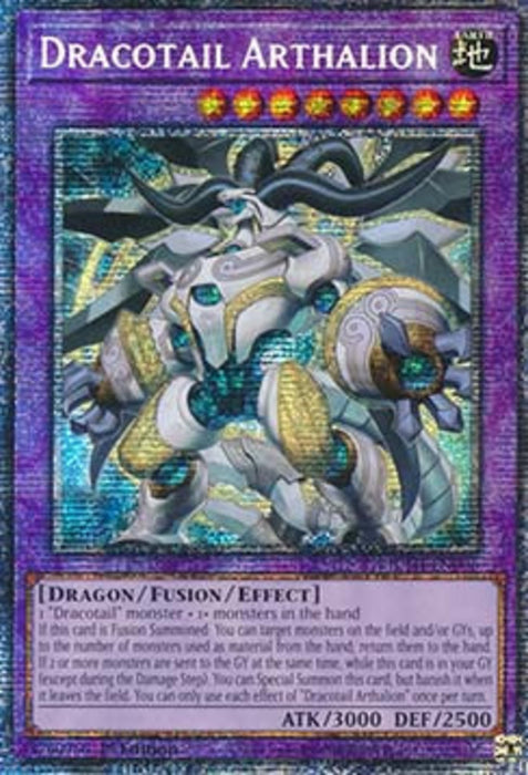 Dracotail Arthalion (V.3) JUSH-EN006 Starlight Rare Englisch