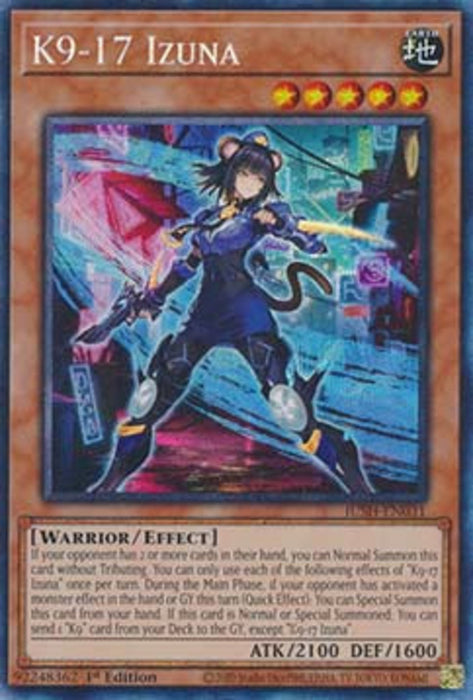 K9-17 Izuna (V.2) JUSH-EN031 Collectors Rare Englisch