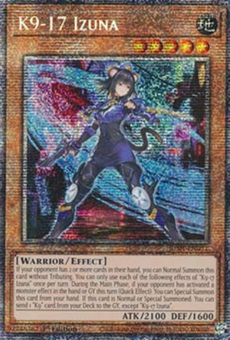 K9-17 Izuna (V.3) JUSH-EN031 Starlight Rare Englisch