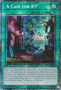 "A Case for K9" (V.2) JUSH-EN040 Starlight Rare Englisch