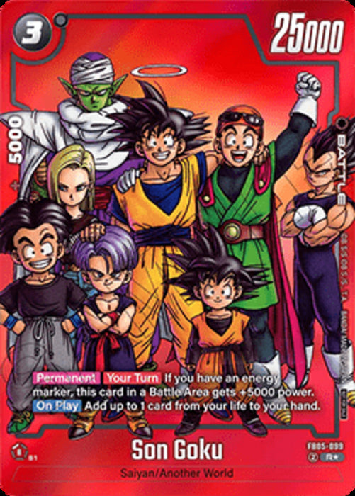 Son Goku (FB05-099) (V.1) FWUP Rare Englisch