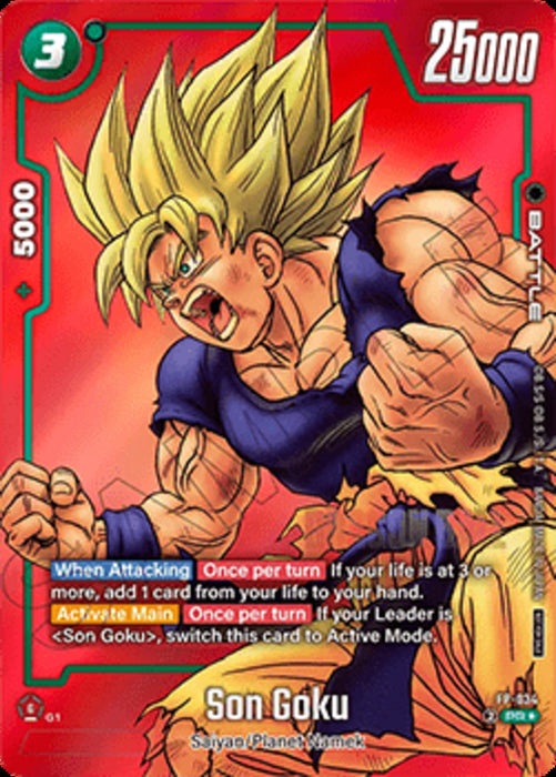 Son Goku (FP-034) (V.6) FWP Promo Englisch