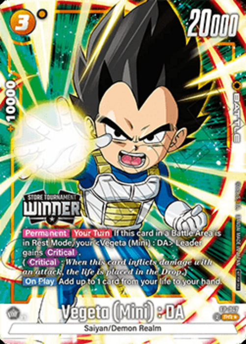 Vegeta (Mini) : DA (FP-047) (V.2) STPFW Promo Englisch