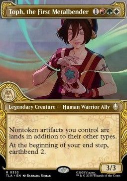 Toph, erste Metallbändigerin XTLA-353 Rare Deutsch