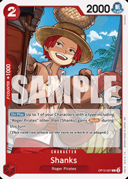 Shanks (OP12-007) OP12 Common Englisch