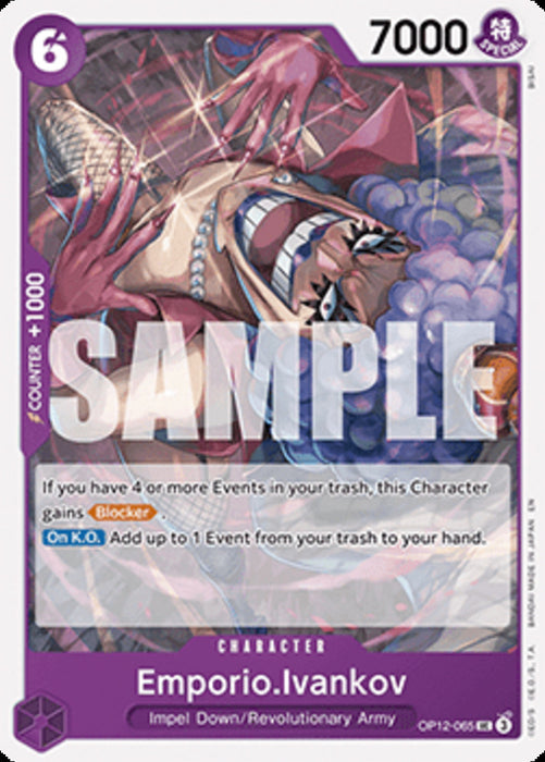 Emporio.Ivankov (OP12-065) OP12 Uncommon Englisch