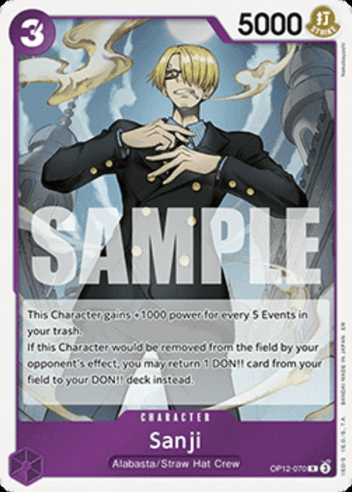 Sanji (OP12-070) (V.1) OP12 Rare Englisch