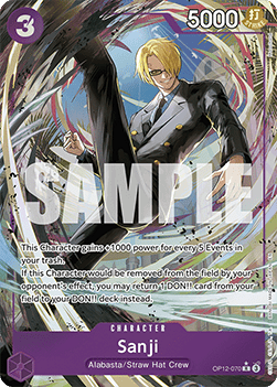 Sanji (OP12-070) (V.2) OP12 Alternate Art Englisch