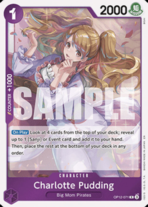Charlotte Pudding (OP12-071) OP12 Rare Englisch
