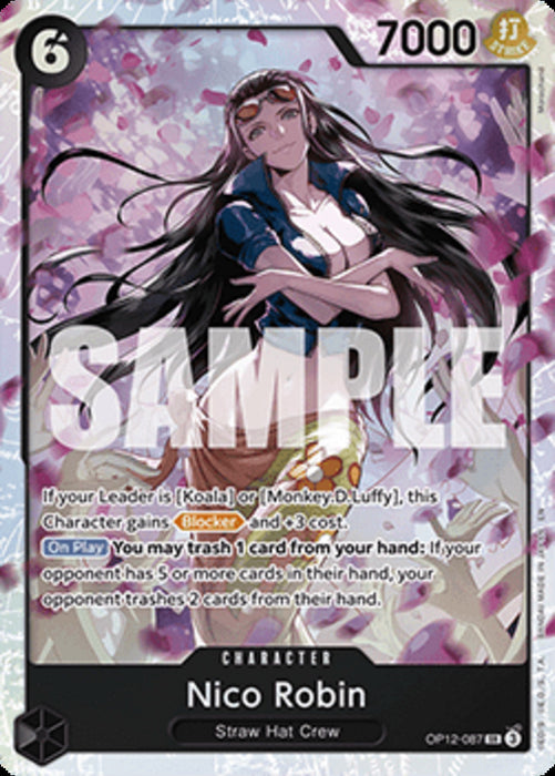 Nico Robin (OP12-087) (V.1) OP12 Super Rare Englisch