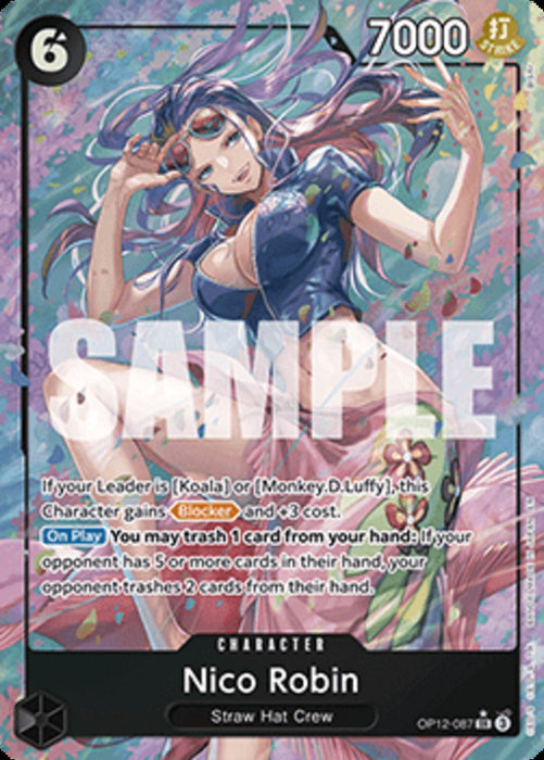 Nico Robin (OP12-087) (V.2) OP12 Alternate Art Englisch