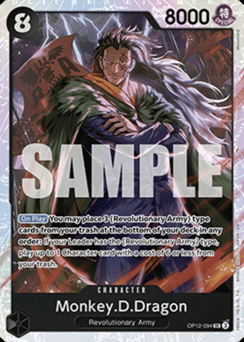 Monkey.D.Dragon (OP12-094) (V.1) OP12 Super Rare Englisch