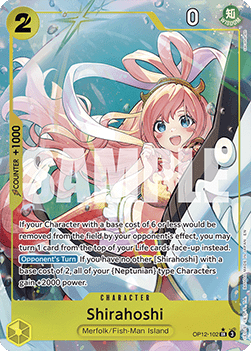 Shirahoshi (OP12-102) (V.2) OP12 Alternate Art Englisch