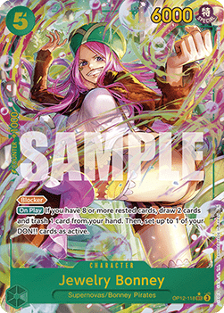 Jewelry Bonney (OP12-118) (V.2) OP12 Alternate Art Englisch